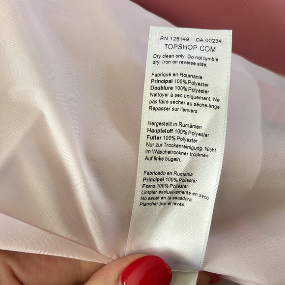 TOP SHOP rose pink blazer - Picture 7 of 9